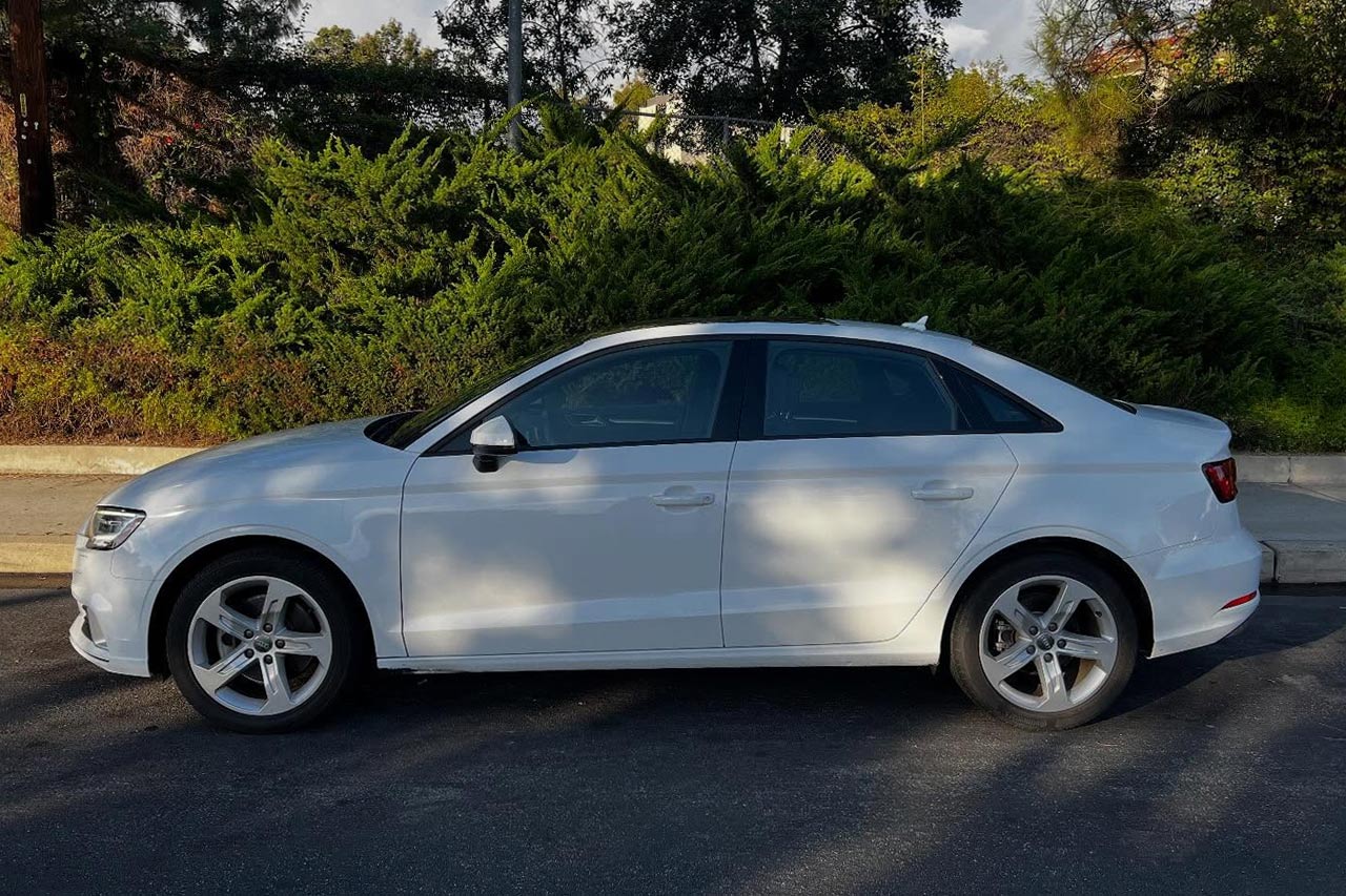 Recently acquired vehicle